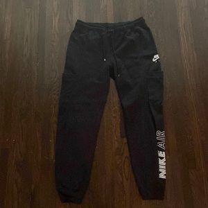 Nike Air Black Cargo Sweatpants